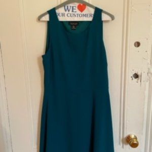 Dark Teal Flirty Mini-dress